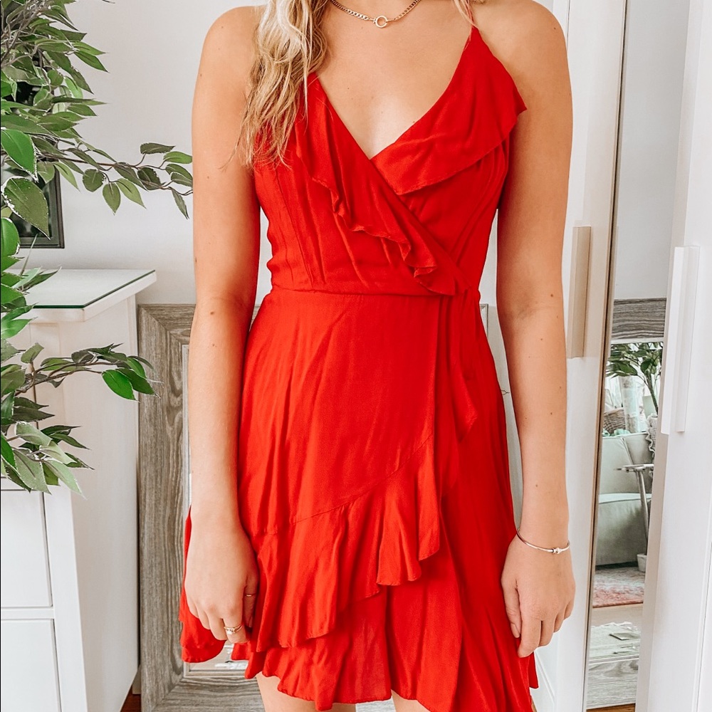 Urban Outfitters Red 💃🏼 Dress (Size 0)